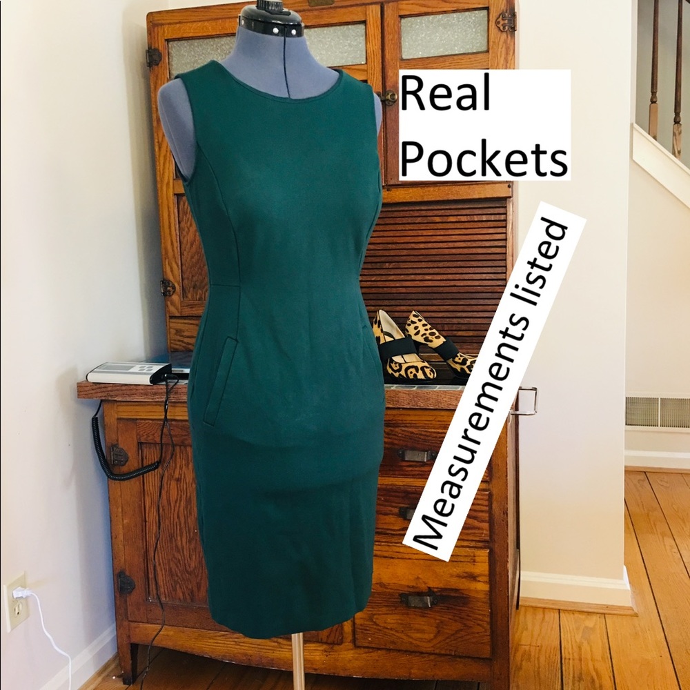 Hunter green sz6 stretchy pockets